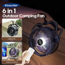 Multifunctional 6 in 1 Outdoor Camping Fan