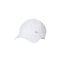 Nike Metal Logo Sports Baseball Cap for Men and Women Couples Suitable for Head Circumference 55-60 Black and White