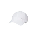 Nike Metal Logo Sports Baseball Cap for Men and Women Couples Suitable for Head Circumference 55-60 Black and White