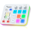 MAONO G1 NEO interfaz de audio Audio Mixer g1,Custom Sound Effects,XLR Audio Interface,for Gaming Voice,Podcast