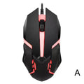 USB Wired Gaming Mouse 1000 DPI 3 Buttons Silent Mause Backlit Professional Gamer Mice Ergonomic Computer Mouse For PC Laptop - BUY ABROAD NOW