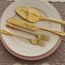Personalized Wedding Cake Cutting Set, Custom Engraved Gifts,