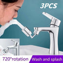 720 Degree Universal Tap Aerator Splash-proof Swivel Water Saving ABS Plastic Faucet Spray Head Wash Basin Tap Extender Adapter - BUY ABROAD NOW