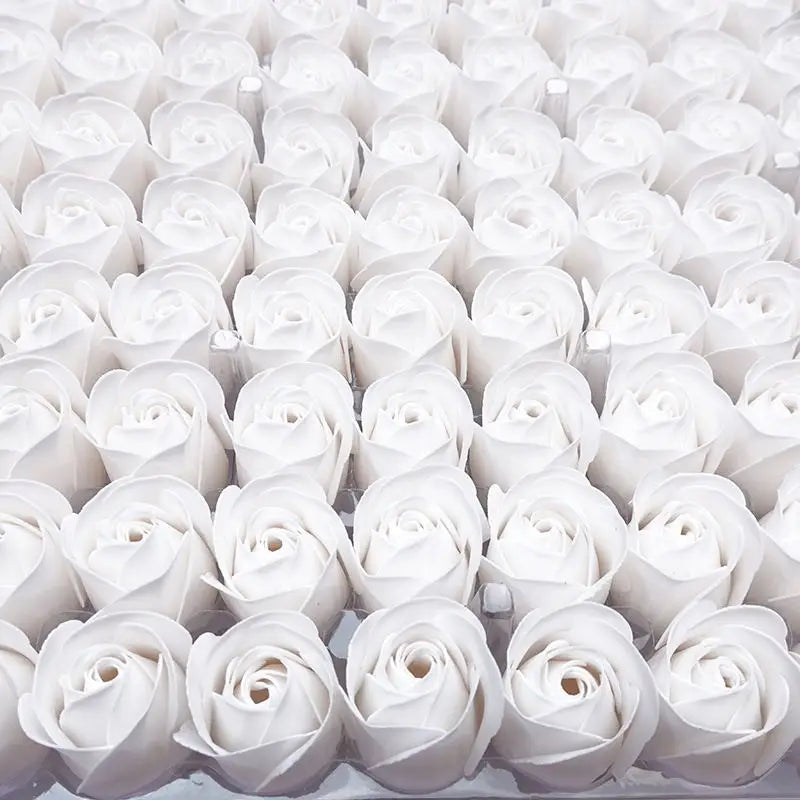 Soap rose flower head, artificial flowers, wedding decoration, Valentine's Day gifts