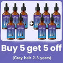 White Hair Care - Grey hair Serum White hairs essence Anti-gray hair, regrow black hairSerum White hairs essence Anti-gray hair,