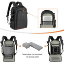 Outdoor Backpack with Double Shoulder Strap, Handheld PTZ Stabilizer, Digital Camera Case