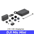 DJI Mic Mini (2 TX + 1 RX ) / (1 TX + 1 RX )Wireless Microphone with Intelligent Noise Cancelling High-Quality Audio