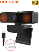Plug And Play Computer Usb Web Camera Mini Webcam 2K For Pc Laptop With Microphone. - Nuroum V11 High Quality 1080p 60fps Full Hd