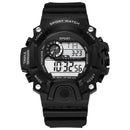 Men's Sports Electronic Wristwatch.