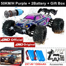 Remote Control Car Off Road 4x4 RC High Speed Buggy Truck Super Brushless 50 or 80KM/H Fast Drift Racing Toy Kids Adults. - 4WD