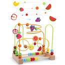Baby Toys Wooden Roller Coaster Bead Maze Abacus Math Toys. Toddler Early Educational Toys for Kids Children 1-3 Years.