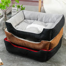 Dog Cat Bed for Large Dog Cushion Non-slip Sleeping Cat Bed Winter Warm Thickened Dog Bed Soft Cat Mat Pet House