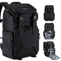 K&F Concept Backpack Bag 25L 15.6" Camera Laptop Compartment DSLR/SLR Mirrorless Camera Case  For Sony Canon Nikon Camera