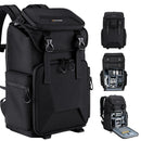 K&F Concept Backpack Bag 25L 15.6" Camera Laptop Compartment DSLR/SLR Mirrorless Camera Case  For Sony Canon Nikon Camera
