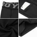 Sports Shorts Men Compression Running Shorts With Pocket Quick Dry Workout Gym Shorts Fitness Sport Leggings for Men