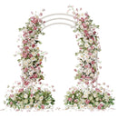Large Metal Wedding Arch with Balloons, Ideal for Weddings, Brides,