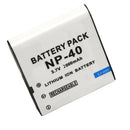 Battery + Charger For Casio Exilim EX-Z600 EX-Z750 Z1000 Z1050 Z1080 FC100 FC150 P505 P600 P700 Camera. - 2000mAh NP-40 NP40 CNP-40