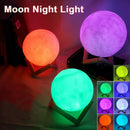 LED book light, moon light, galaxy light, moon night light,