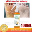 Herbal Anti Crack Foot Cream Spray Heel Cracking Repair Products Exfoliation Dead Skin Removal Softening Moisturize Smooth Care
