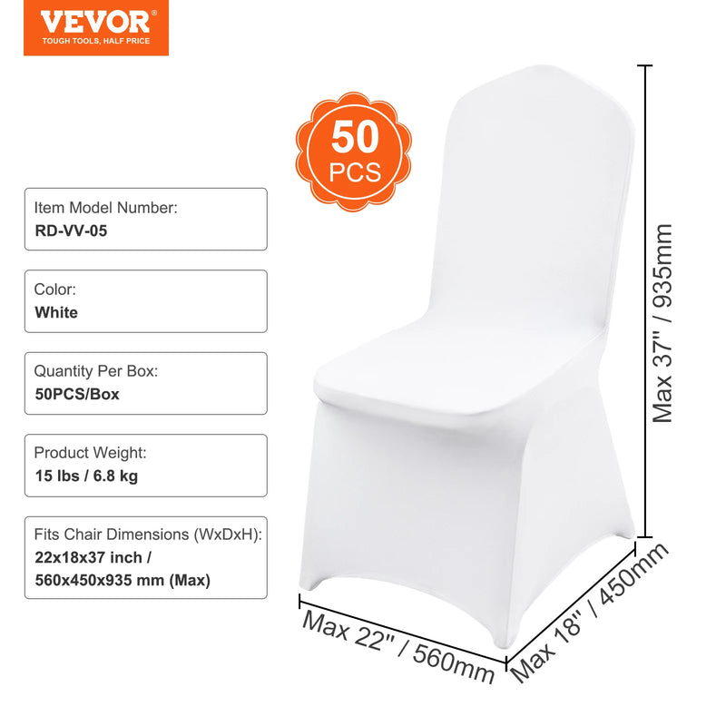 Wedding Chair Cover, Spandex Stretch Chair Cover, for Restaurant, Banquet, Hotel