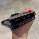 Luxury Magnetic Plating Clear Case For Magsafe Wireless Charging iPhone 11 12 13 14 15 16 17 Pro Max Air Plus Shockproof Cover
