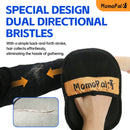 Pet Grooming Gloves Cats Hair Brush Pet Removal Gloves Dual Brush Static-Free Cat Cleaning Tool Hair Stripping Mitts