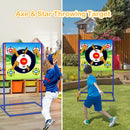 Axe Star Throwing Game Set Toy For Kids Throw Target Fun Indoor Outdoor Sport Party Play Game Birthday Gift for Boys Girls. - VATOS
