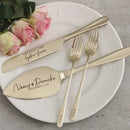 Personalized Wedding Cake Cutting Set, Custom Engraved Gifts,
