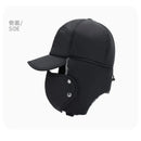 Winter Warm Thickened Artificial Fur Baseball Hat Unisex Skiing Soft Hat for Extreme Cold Weather Fishing Outdoor Activities