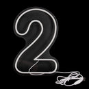 Neon Sign with Numbers for Birthday, Acrylic Lights