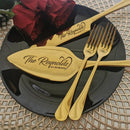 Personalized Wedding Cake Cutting Set, Custom Engraved Gifts,