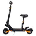 Electric Scooter 600W Brushless Motor 48V 15.6AH Battery 9-inch Rubber Vacuum Tires Detachable Seat -  Version KuKirin G2 Pro