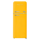 PYRAMIDEA Double Door Refrigerator Ventilated 240 Liters Color Yellow MAMBO2402Y