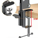 Overhead Tripod with Ring Light for Mobile Cell Phone Desktop Video Shooting Table Horizontal Smartphone Tripe for Cook Filming