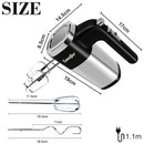 Food Mixer 500W Electric Whisk Kitchen Hand Blender Cuisine Appliances For Cream Sweets Bakery Cake Egg Beater Mixer Sonifer