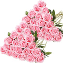 Artificial Roses Flowers Velvet Rose Bouquet for Home Wedding Decoration.