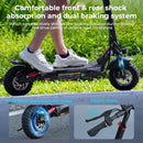 Electric iScooter iX3 800W Powerful 40KM Range 10inch Off Road Tire Electric Kick Scooter 10Ah 40KM/H Scooter for Adults