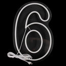 Neon Sign with Numbers for Birthday, Acrylic Lights