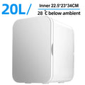 Mini Fridge Refrigerator Beauty Cooler Warmer Refrigerators Constant Temperature Skincare Preservation for Home CAR 20L/220V EU