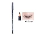 Black Eyeliner Pencil Professional Makeup Brown Matte Eyebrow Pencil Waterproof Lasting Smooth Pen Beauty Tool Accessories