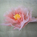 Artificial thread flower for window decoration,