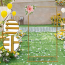 Metal arch for wedding decoration, balloon and flower stand