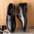 Leather Men Formal Shoes Luxury Brand 2026 Men's Loafers Dress Moccasins Breathable Slip on Black Driving Shoes Plus Size 38-46