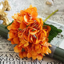 Silk Hydrangea Bouquet, Decorative Flowers, Bridal Accessories,