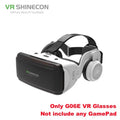 Virtual Reality VR Glasses IMAX Huge Screen 3D Glasses Google Cardboard Box VR Helmet for 4.5-6.53" Phone,Support Game Joysticks