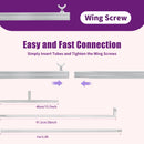 Photography Backdrop Curtain Frame Stand Kit,