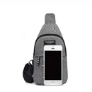 Large capacity waterproof waist bag with adjustable strap.