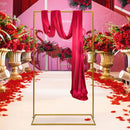 Metal arch for wedding decoration, balloon and flower stand