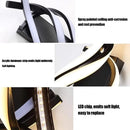 Modern 3 colors LED Wall Lamp Minimalist Black White Line Decor Lights For Bedroom Bedside Backwall Stairway Aisle Illumination