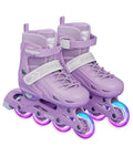 Flashing Inline Roller Skates Women Men Adjustable Size 4 Wheels Skate Shoes For Boys Girls Beginner Outdoor Skating Sneakers